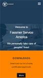 Mobile Screenshot of fassmerusa.com